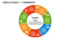 Circle Puzzle - 7 Segments - Slide 1