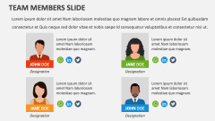 Team Members Slides