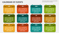 Calendar of Events - Slide 1