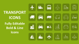 Transport Icons - Slide 1