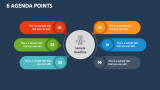 6 Agenda Points - Slide