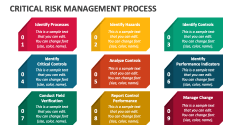 Critical Risk Management Process - Slide