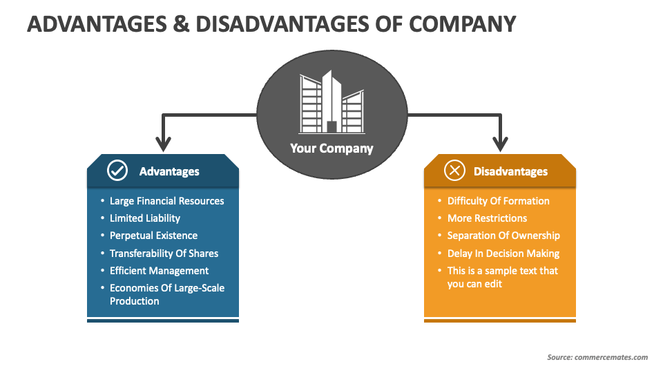 Advantages Disadvantages Of Company PowerPoint Presentation, 48% OFF