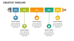 Creative Timeline - Slide 1