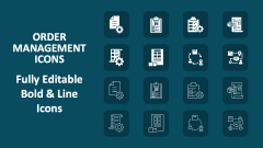 Order Management Icons - Slide 1