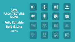 Data Architecture Icons - Slide 1