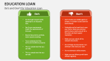 Do's and Don't for Education Loan - Slide 3