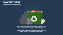 Definition of Domestic Waste - Slide 1