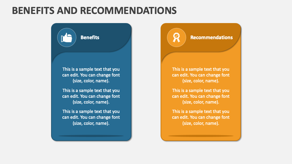 Benefits and PowerPoint Presentation Slides PPT Template