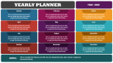 Yearly Planner - Slide 3