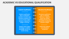 Academic Vs Educational Qualification - Slide 1