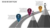 30 60 90 Day Plan - Slide 1