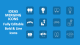 Ideas Merging Icons - Slide 1
