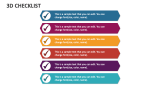3D Checklist - Slide 2