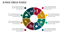8 Piece Circle Puzzle - Slide