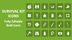 Survival Kit Icons - Slide 1