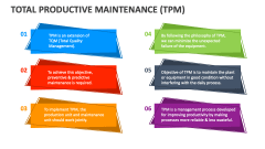 Total Productive Maintenance (TPM) - Slide 1