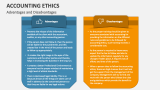 Advantages and Disadvantages of Accounting Ethics - Slide 3
