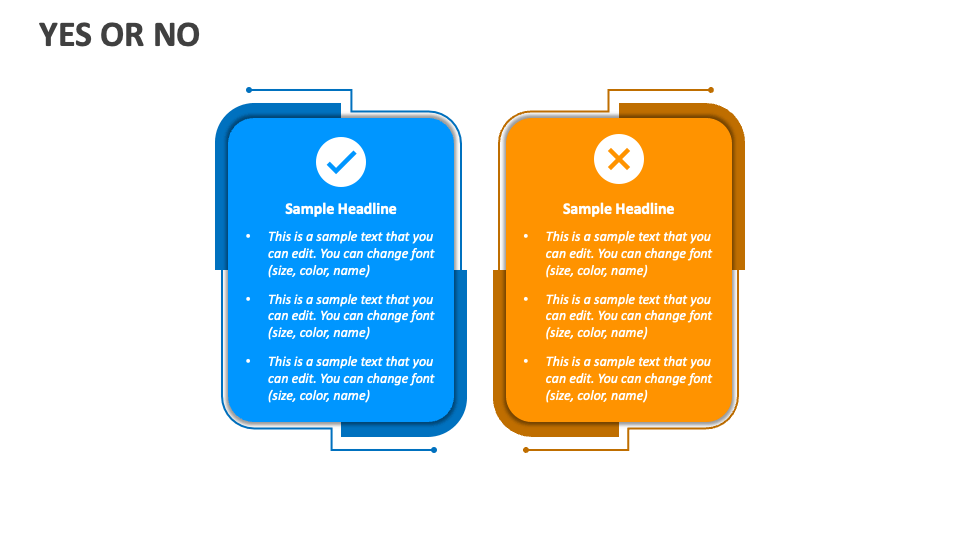 Free Yes or No PowerPoint Presentation Template Google Slides