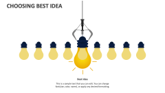 Choosing Best Idea - Slide 1