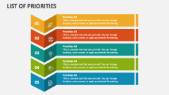 List Of Priorities - Slide 1