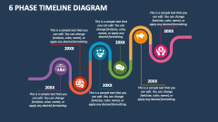 6 Phase Timeline Diagram - Slide