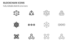 Blockchain Icons - Slide 2