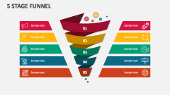 5 Stage Funnel - Slide