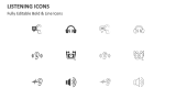 Listening Icons - Slide 2