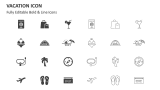 Vacation Icons - Slide 2