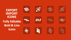 Export Import Icons - Slide 1