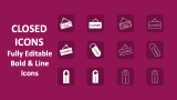 Closed Icons - Slide 1