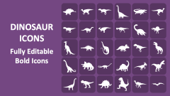 Dinosaur Icons - Slide 1