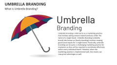 What is Umbrella Branding? - Slide 1