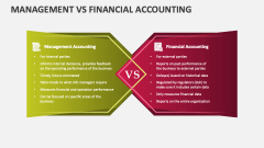 Management Vs Financial Accounting - Slide 1
