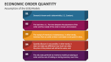 Assumption of the Economic Order Quantity (EOQ) Models - Slide 3