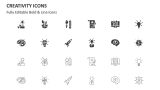 Creativity Icons - Slide 2