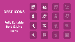 Debt Icons - Slide 1