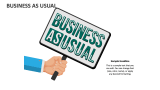 Business as Usual Vector - Slide 2