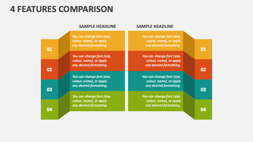 4 Features Comparison - Slide