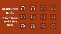 Headphone Icons - Slide 1