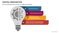 End-to-End Solutions are Key to Digital Innovation Name - Slide 1