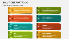 Solutions Portfolio PowerPoint and Google Slides Template - PPT Slides