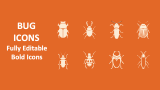 Bug Icons - Slide 1