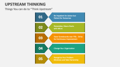 Things You can do to 'Think Upstream' - Slide 1