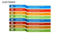 8 List Points - Slide