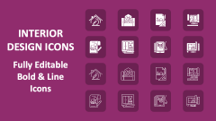 Interior Design Icons - Slide 1