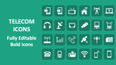 Telecom Icons - Slide 1