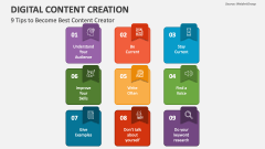 9 Tips to Become Best Digital Content Creator - Slide 2