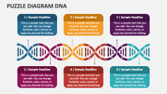 Puzzle Diagram DNA - Slide 1